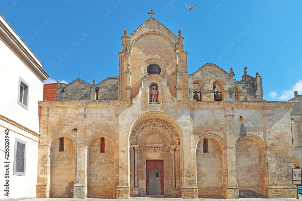 Matera, church of San Giovanni Battista, Italy
