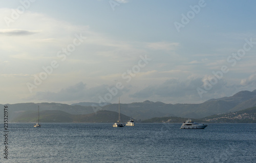 Beautiful Croatia view from Sea