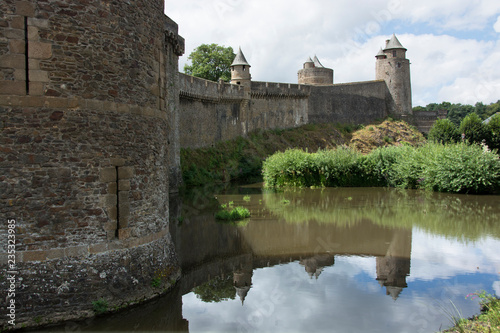 Castello, Fougeres, Bretagna, Francia, Europa