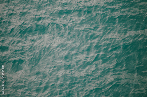 Abstract photo of blue ripple sea surface