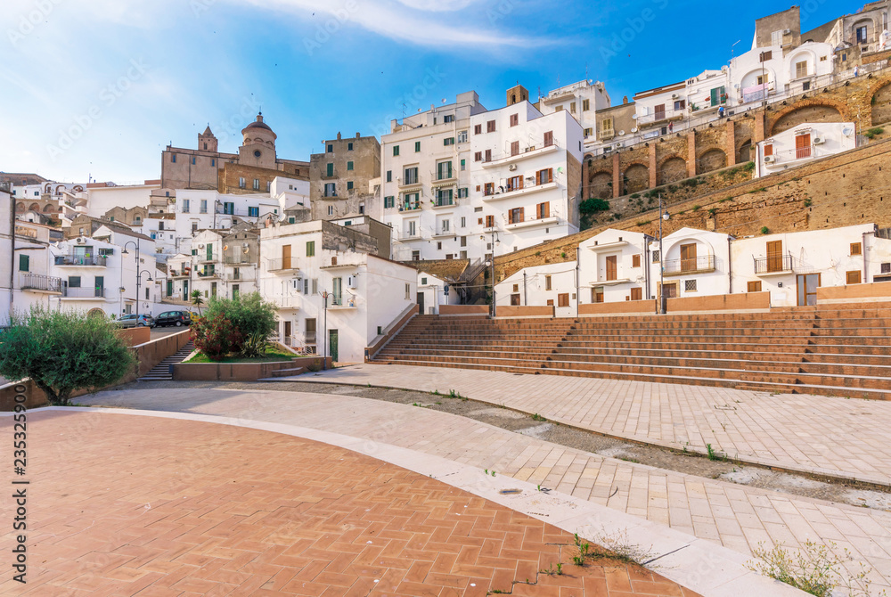 Pisticci (Matera, Italy) - A white town on the badlands hills, in province of Matera, Basilicata region, southern Italy. Here the historic center named 