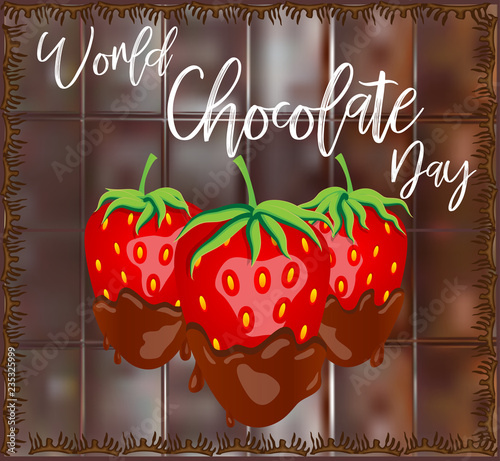 Red berry strawberry dipped in melting dark chocolate, fruit, fondue recipe, valentine concept, transparent,
