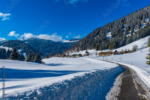 Unterjoch Oberjoch im Winter Hindelang Allgäu