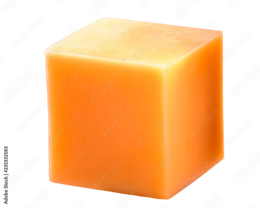 Cheddar cheese cube, paths Cheddar cheese cube, paths