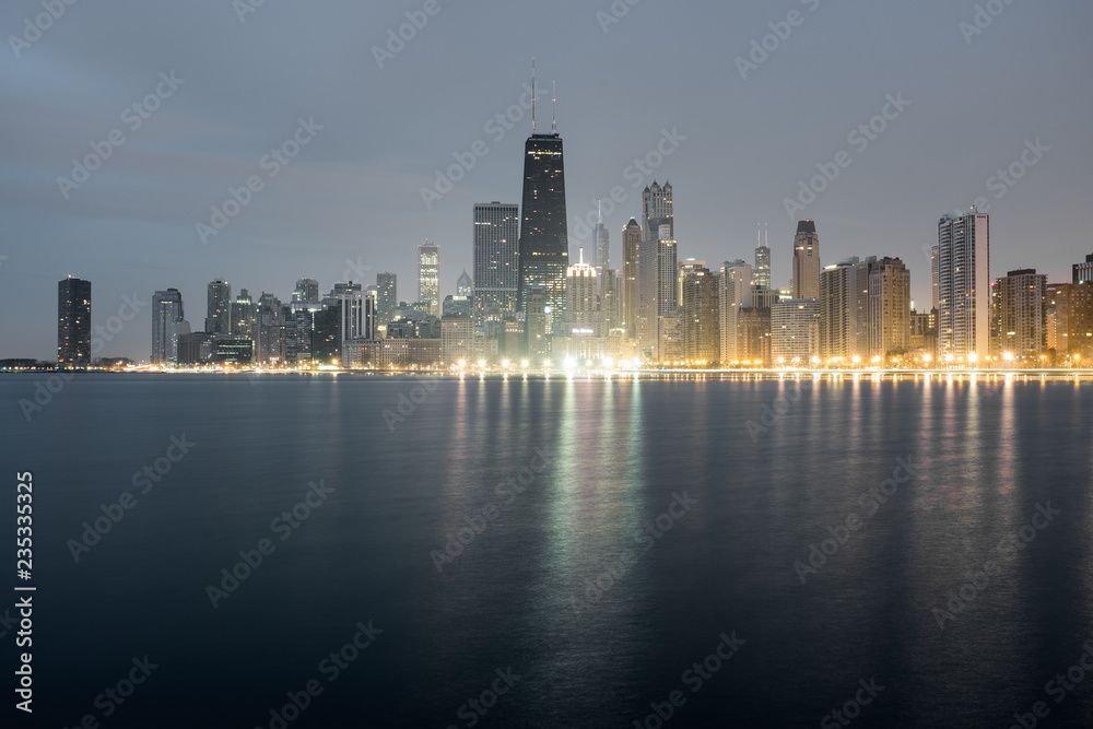 Naklejka premium Chicago chicago