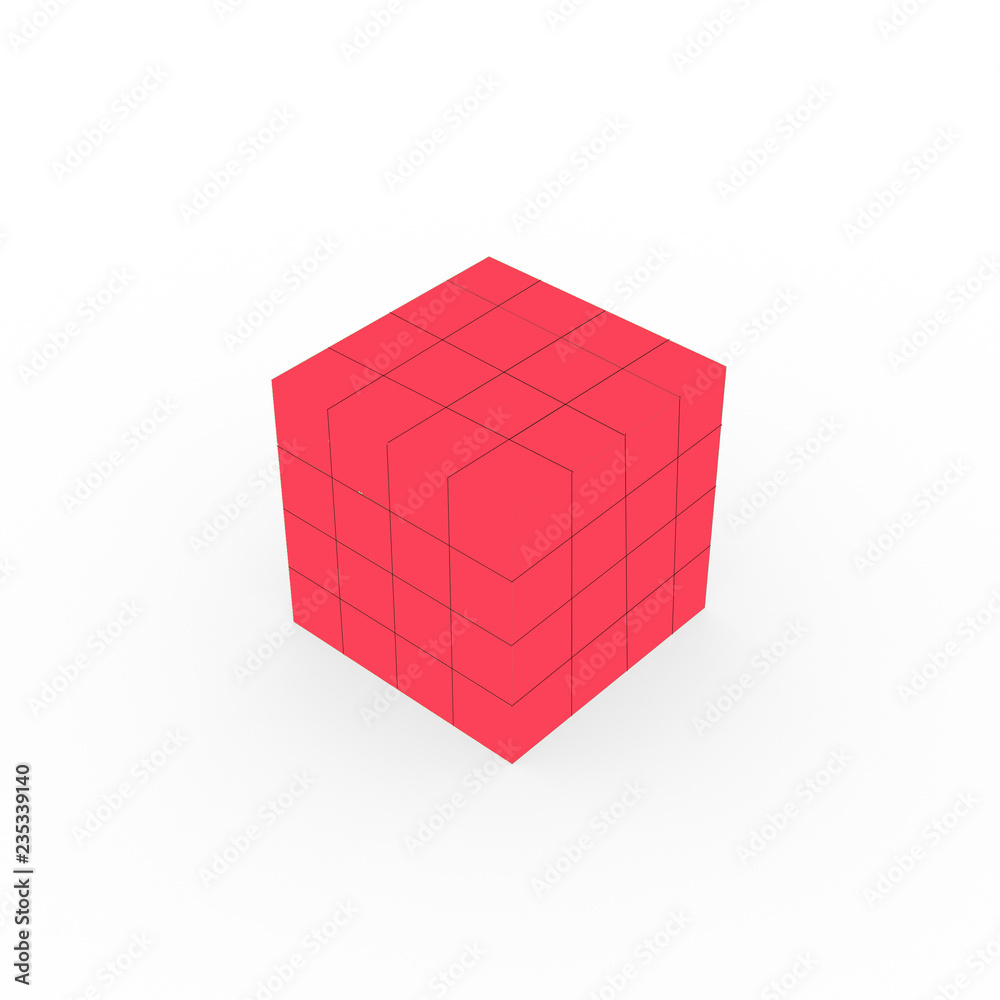 3D cube 3D cube