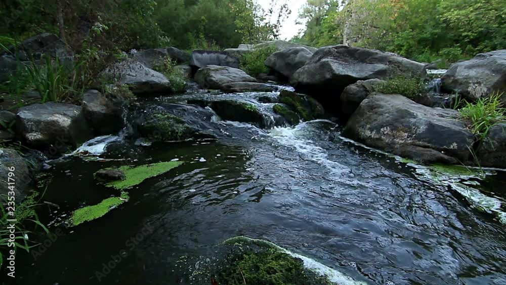 stones in the mountain river, forest stream with stones, Stream Water and Rocks, mountain stream, Granite boulders with river stones in the mountain river, forest stream with stones, Stream Water and Rocks, mountain stream, Granite boulders with river