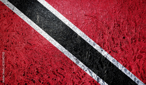 Abstract flag of Trinidad and Tobago