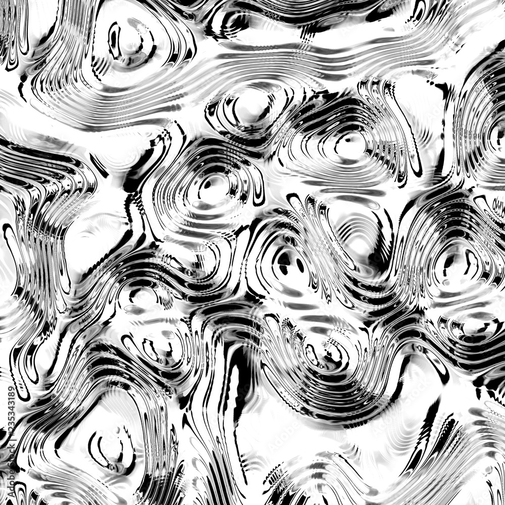 Fototapeta premium Abstract art design in black and white
