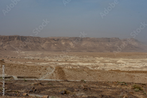 The desert of Judea and its hills. Israel
