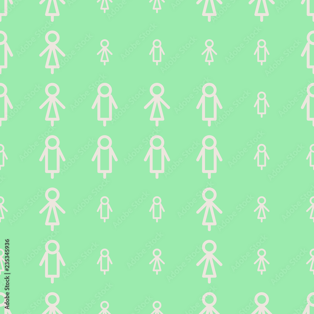 Seamless sign of male or female abstract hand drawn background, texture or backdrop. Digital, style, outline & drawing. Seamless sign of male or female abstract hand drawn background, texture or backdrop. Digital, style, outline & drawing.