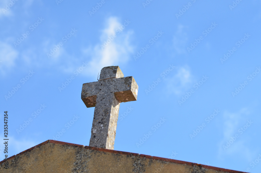 Castelo Palmela Stone Cross 4