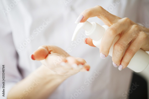 Wallpaper Mural Herb Medicine. The Scientist, Dermatologist Make The Organic Natural Herb Cosmetic Product in The Laboratory. Beauty Healthy Skincare Concept. Cream,Serum Torontodigital.ca