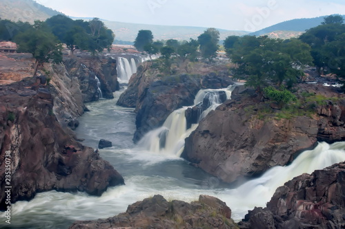 The Niagara Falls - Hogenakkal Falls Of India