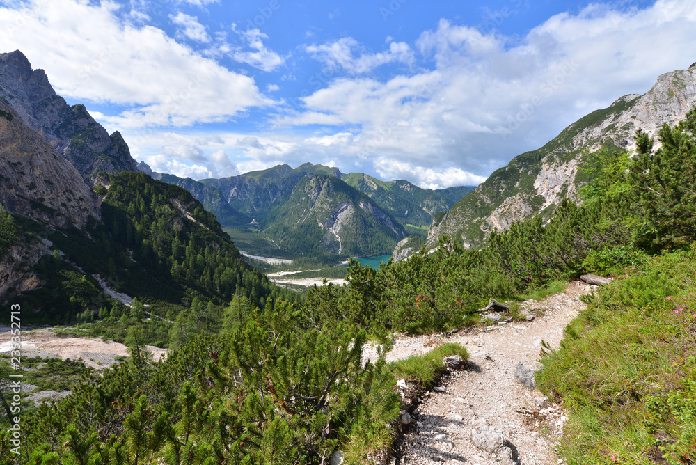 Landscape of italian alps