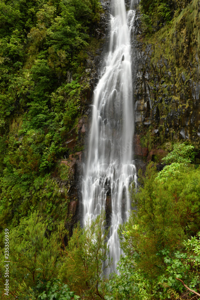 Risco waterfall - madeira island