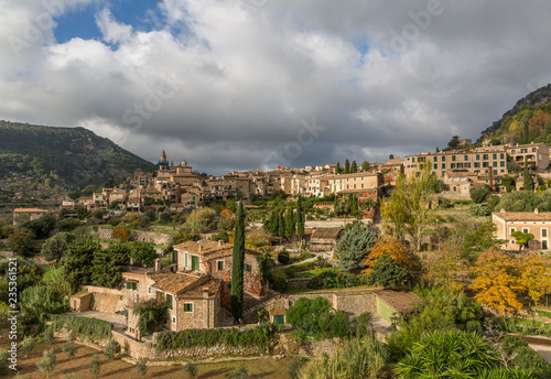 Valldemossa village on the island of Mallorca