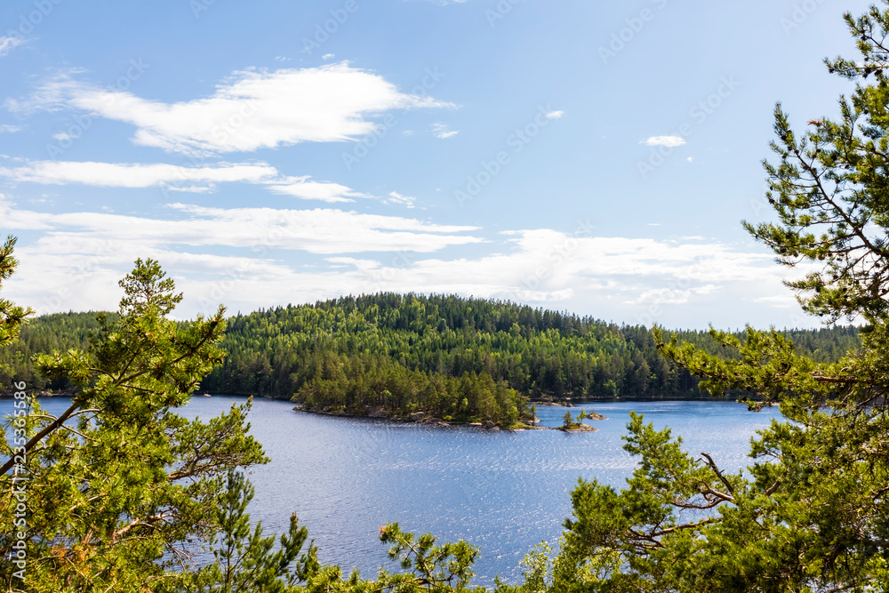 Schweden, Västergötland, Tivedens Nationalpark, Stora Trehörningen