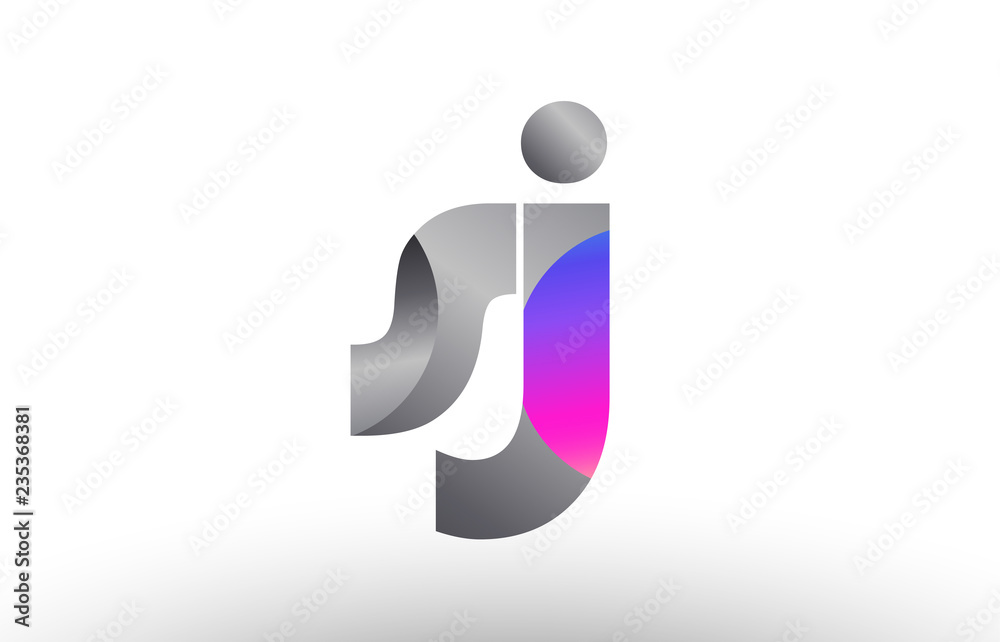 sj s j silver grey metal metallic gradient alphabet letter logo combination icon design sj s j silver grey metal metallic gradient alphabet letter logo combination icon design