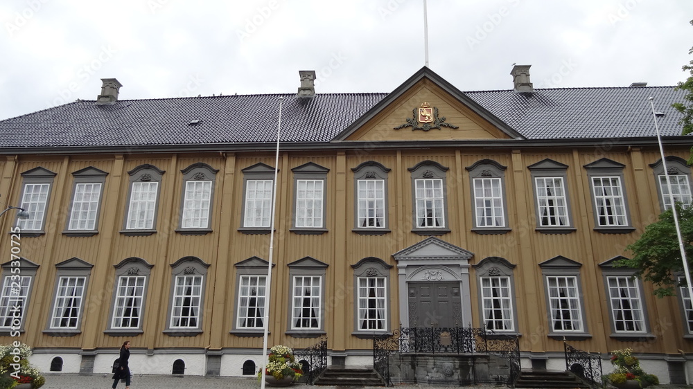 Naklejka premium Norvège, Eglise