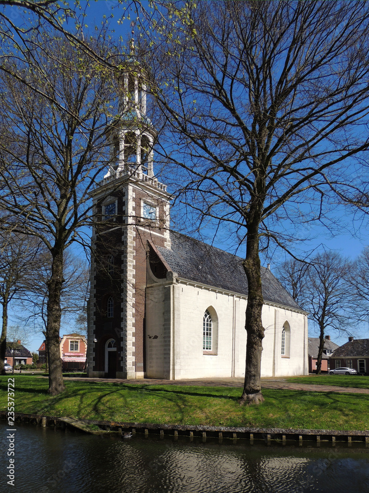 Medieval Reformed Church in Spijk, Netherlands