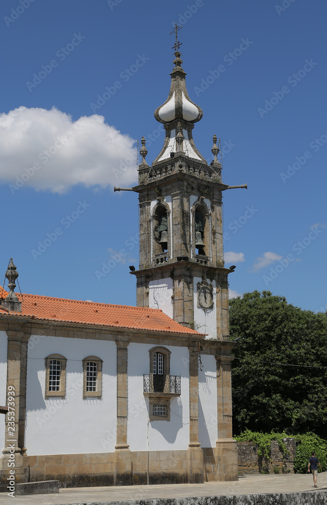 Iglesia de Santo Comindo da Torre Velha en Ponte de Lima, Portugal