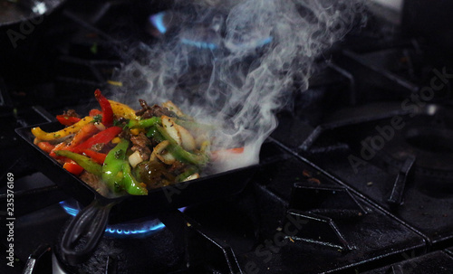 mexican sizzling fajitas