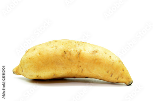 Sweet potatoes isolated photo