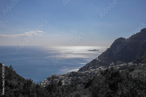 overview of Positano