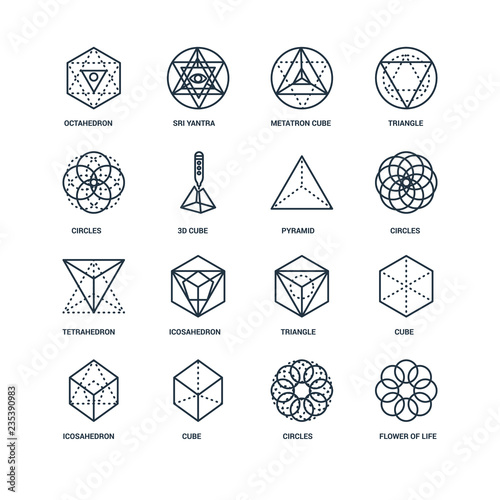 Set Of 16 Universal Editable Icons. Includes Elements Such As Fl