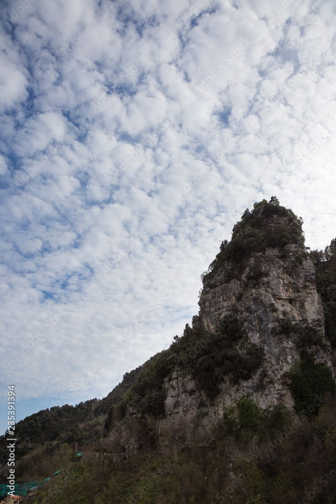 Mountains around Amalfi