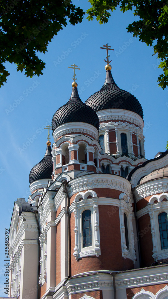 Alexander Nevsky Cathedral in Tallin, Estonia