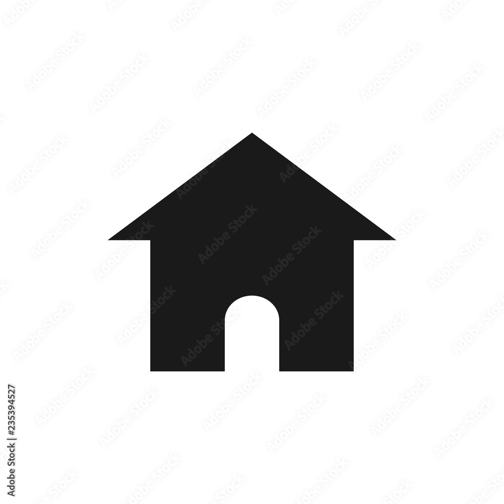 Home icon. House vector icon Home icon. House vector icon