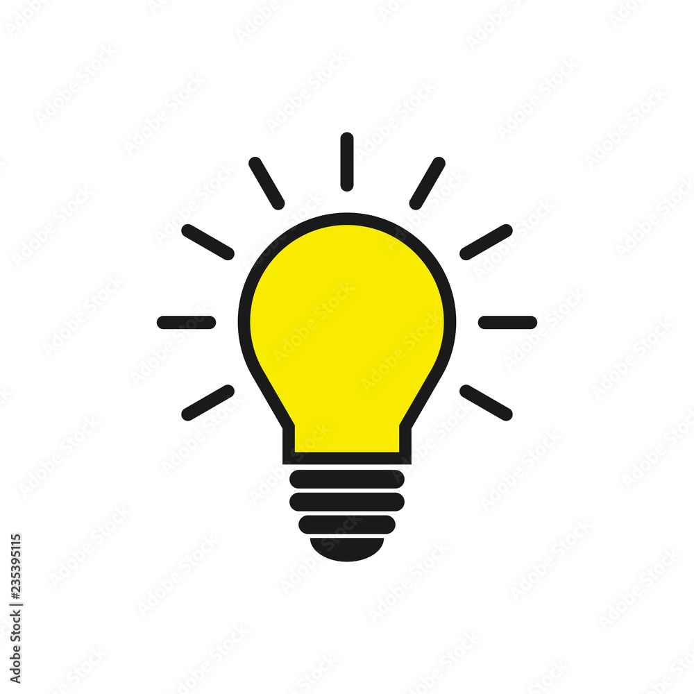 Light Bulb icon. Light Bulb line icon vector. Light Bulb icon. Light Bulb line icon vector.
