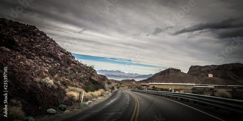 views at lake mead nevada near hoover dam