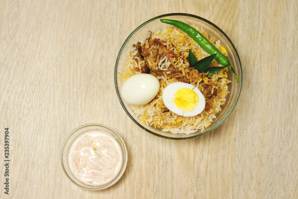 Delicious chicken biriyani Delicious chicken biriyani