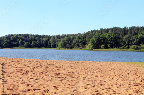 Beach on the lake