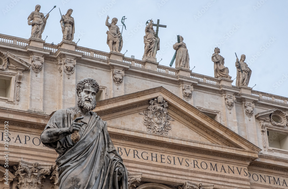 St. Peter's Basilica at Vatican City in Rome