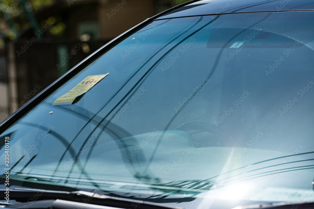 Fototapeta premium 駐車違反