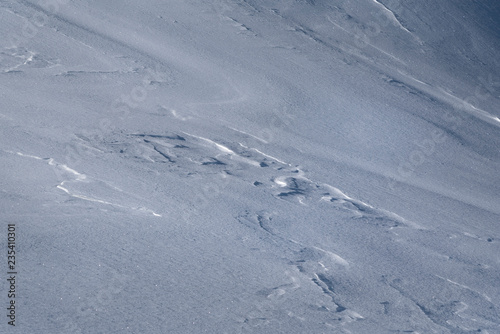 Schnee im Hochgebirge