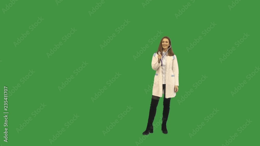 doctor on green screen doctor on green screen