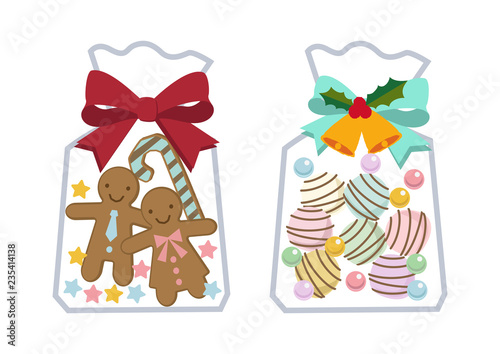 ジンジャーブレッドのイラスト ジンジャーマンクッキーの挿絵 焼き菓子のデザイン素材 Stock ベクター Adobe Stock
