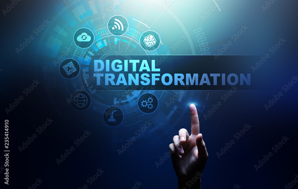 Digital transformation, disruption, innovation. Business and modern technology concept. Digital transformation, disruption, innovation. Business and modern technology concept.