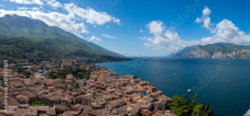 Malcesine  Italien Panorma photo