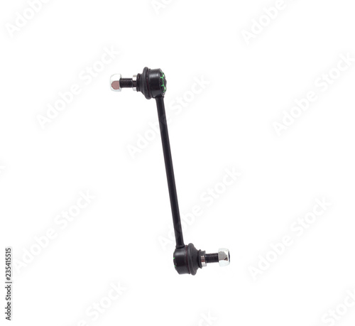 Fotografija Automotive detail suspension bracket stabilizer on a white background, isolate,