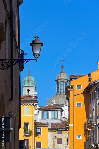 Part of Vicenza. Vicenza is a cosmopolitan city in Italy