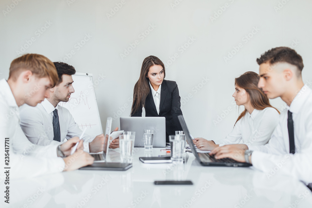 Fototapeta premium business meeting