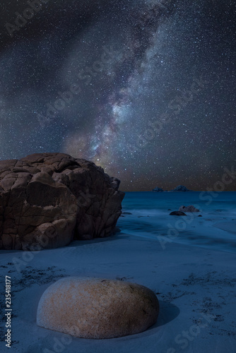 Vibrant Milky Way composite...