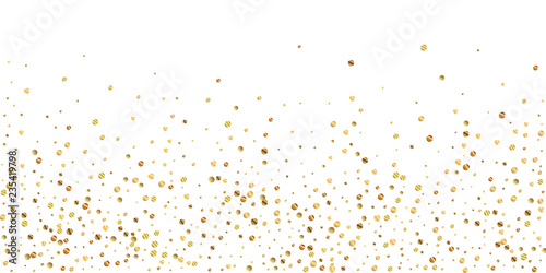 Sparse gold confetti luxury sparkling confetti. Sc