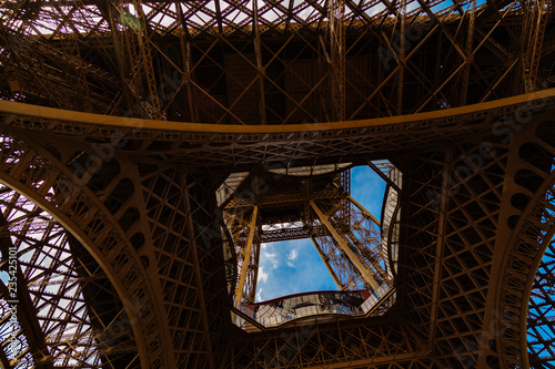 under Eiffel Tower